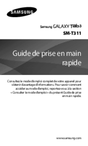 Para ver o documento Samsung SM-T311 Manual do Utilizador