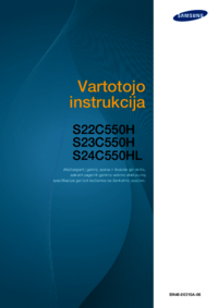 Para ver o documento Samsung S24C550ML Manual do Utilizador