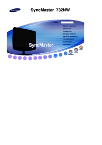 Para ver o documento Samsung 732NW Manual do Utilizador